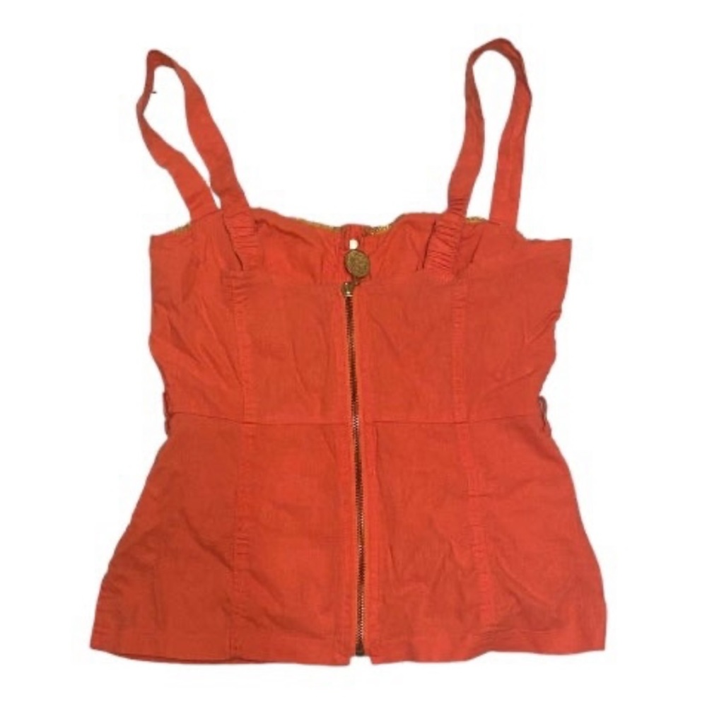 (SOLD) Coral Apple Bottoms Set - Picture 3 of 8